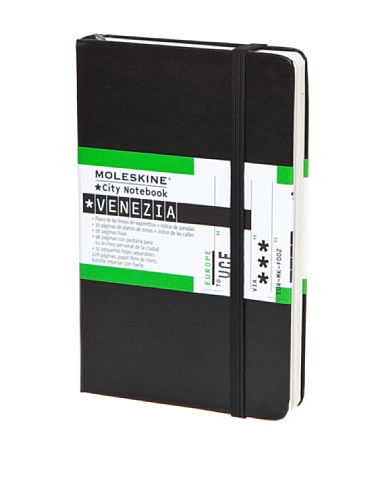 Moleskine City Notebook Venedig, Pocket, Hardcover, schwarz Moleskine City Notebook Venedig, Pocket, Hardcover, schwarz von Moleskine