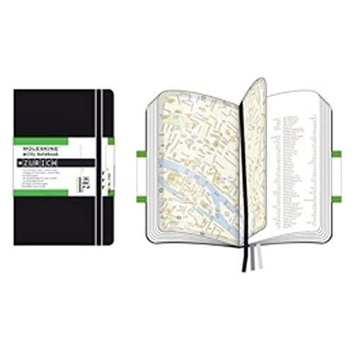 Moleskine City Notebook Zürich, Pocket, Hardcover, schwarz von Moleskine