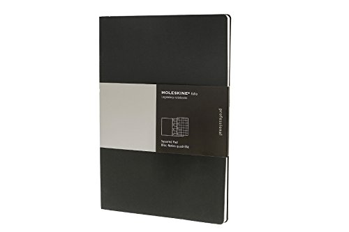 Moleskine Folio Professional karierter Block A4, Hardcover schwarz Moleskine Folio Professional karierter Block A4, Hardcover schwarz von Moleskine