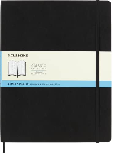 Moleskine - Klassisches Punktraster Notizbuch - Notizheft mit Softcover und elastischem Verschluss - Maße XXL 21,6 x 27,9 cm - Farbe Schwarz, 192 Seiten Moleskine - Klassisches Punktraster Notizbuch - Notizheft mit Softcover und elastischem Verschluss - Maße XXL 21,6 x 27,9 cm - Farbe Schwarz, 192 Seiten von Moleskine