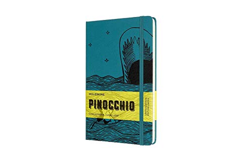 Moleskine, Notizbuch in Limitierter Auflage, Pinocchio Der Hai, Liniertes Layout und Hartcover, Großformat 13x21 cm, Farbe Grün, 192 Seiten Moleskine, Notizbuch in Limitierter Auflage, Pinocchio Der Hai, Liniertes Layout und Hartcover, Großformat 13x21 cm, Farbe Grün, 192 Seiten von Moleskine