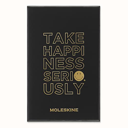 Moleskine - Limitierte Edition, Smiley Notizbuch mit Sammlerbox, mit Hardcover und Elastikverschluss, Größe Extra-Small 6,5 x 10,5 cm, Farbe Schwarz Moleskine - Limitierte Edition, Smiley Notizbuch mit Sammlerbox, mit Hardcover und Elastikverschluss, Größe Extra-Small 6,5 x 10,5 cm, Farbe Schwarz von Moleskine