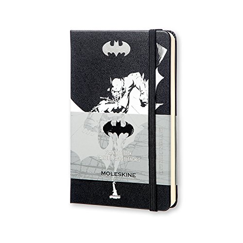 Moleskine Notizbuch Batman, Pocket, A6, Blanko, Hard Cover, schwarz von Moleskine
