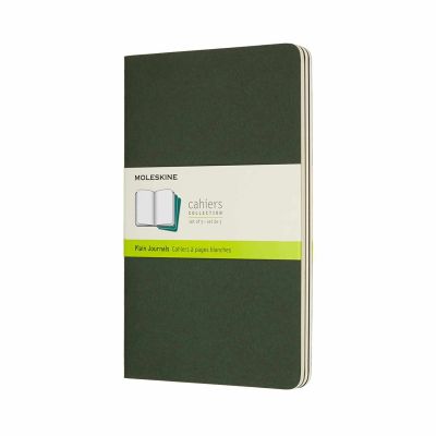 Notizbücher Cahier blanko Kartoneinband A5 3 Stück von Moleskine