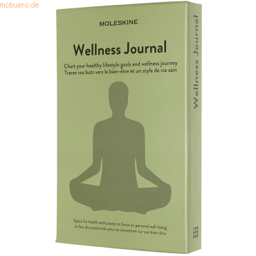 Moleskine Notizbuch Passion Journal Large A5 Wellness Hardcover 200 Bl von Moleskine