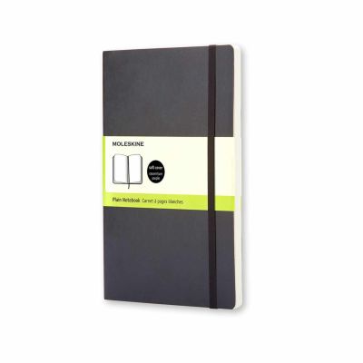 Moleskine Notizbuch blanko Soft Cover A5 schwarz von Moleskine