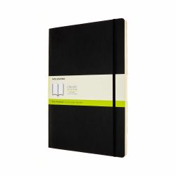 Notizbuch blanko Soft Cover schwarz A4 von Moleskine