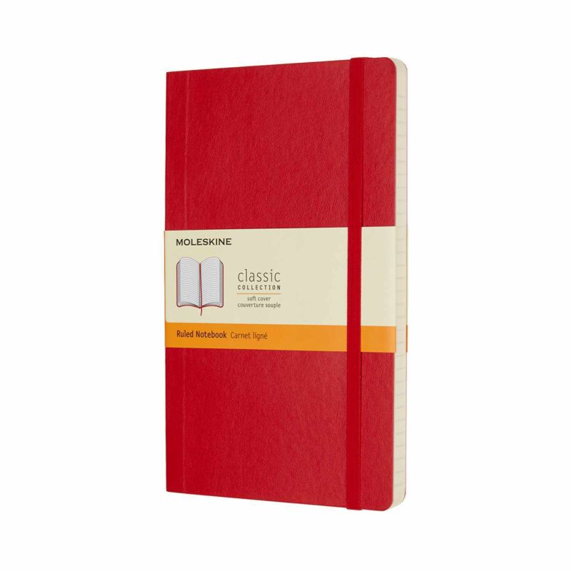 Notizbuch liniert Soft Cover A5 von Moleskine