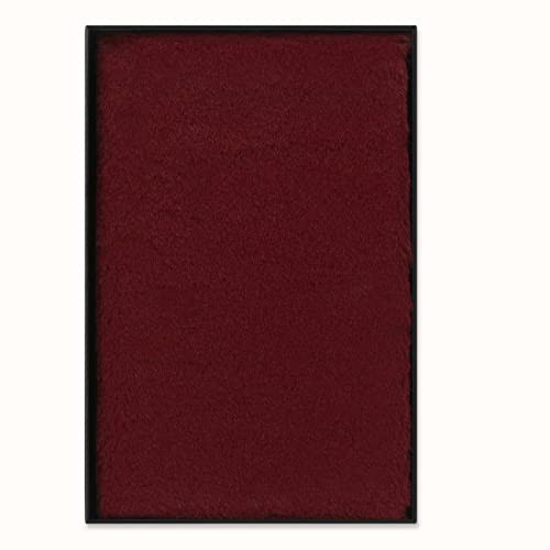 Moleskine - Notizbuch mit Kunstfell, Hardcover und Elastikverschluss, Großformat 13x21cm, Farbe Ahornrot von Moleskine
