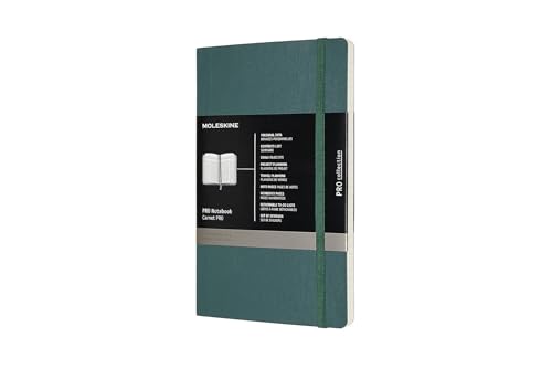 Moleskine Professionelles Large Notizbuch (Soft Cover) Waldgrün von Moleskine
