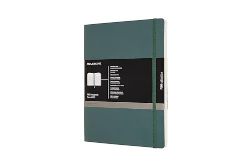 Moleskine Professionelles Xlarge Notizbuch (Soft Cover) Waldgrün von Moleskine