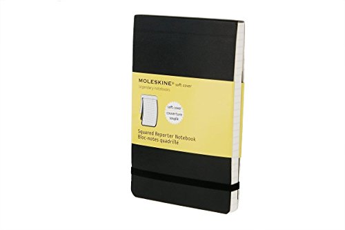 Moleskine Reporter-Notizblock Pocket, Softcover, kariert, schwarz Moleskine Reporter-Notizblock Pocket, Softcover, kariert, schwarz von Moleskine