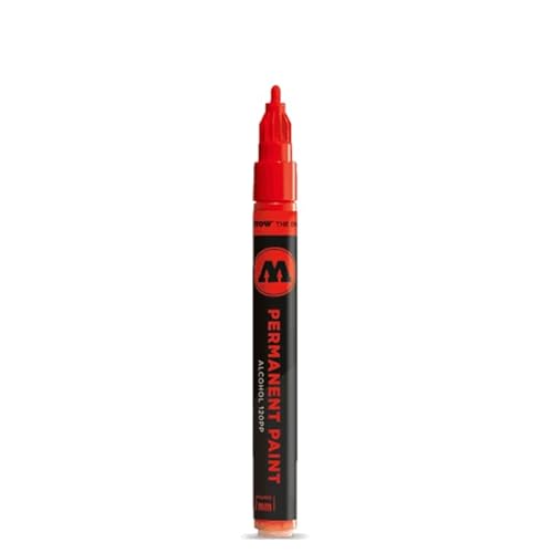 Molotow 120 PP Marker – 2 mm Permanent-Tintenstift (verkehrsrot) von Molotow