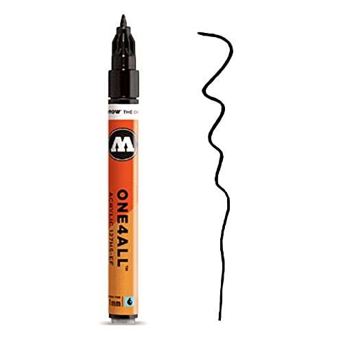 Molotow 127-HS Marker ONE4ALL, 1mm Spitze, 5,0ml, signalschwarz Molotow 127-HS Marker ONE4ALL, 1mm Spitze, 5,0ml, signalschwarz von MOLOTOW