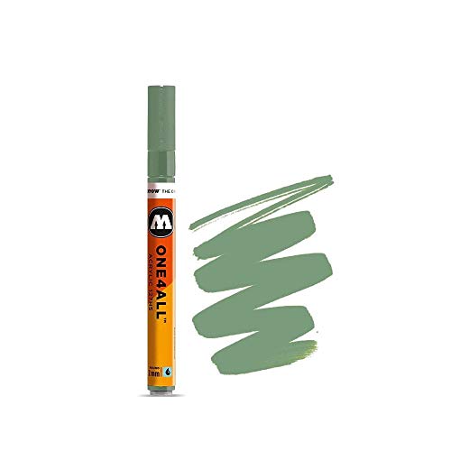 Molotow 127-HS Marker ONE4ALL, 2mm Spitze, 5,0ml, amazonas hell von Molotow