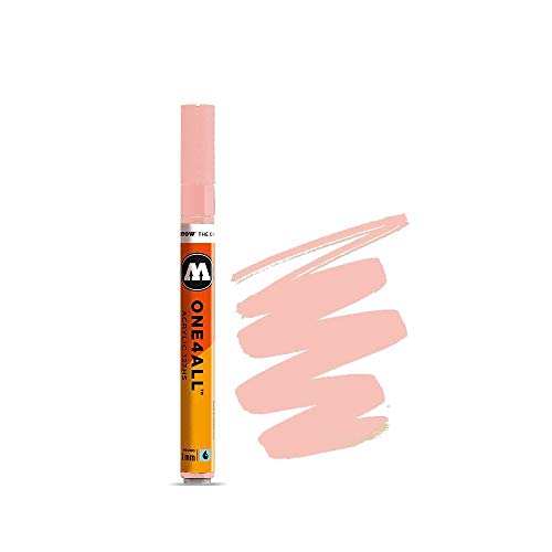 Molotow 127-HS Marker ONE4ALL, 2mm Spitze, 5,0ml, haut pastell von Molotow