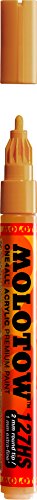 Molotow 127-HS Marker ONE4ALL, 2mm Spitze, 5,0ml, ockerbraun hell von Molotow