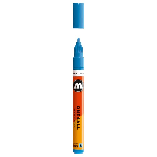 Molotow 127-HS Marker ONE4ALL, 2mm Spitze, 5,0ml, schockblau mittel Molotow 127-HS Marker ONE4ALL, 2mm Spitze, 5,0ml, schockblau mittel von Molotow