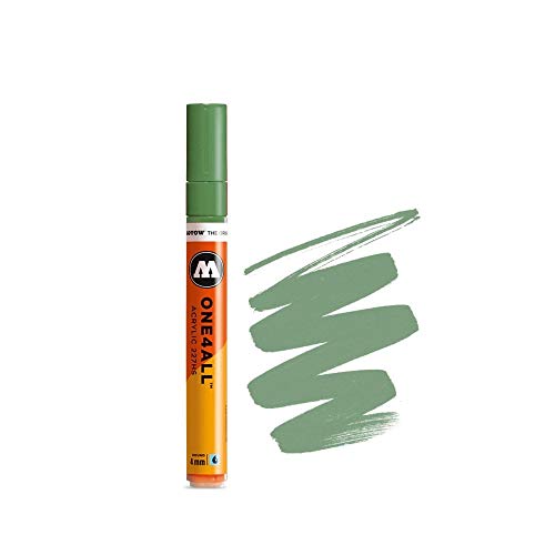 Molotow 227-HS Marker ONE4ALL, 4mm Spitze, 9,0ml, amazonas hell von Molotow