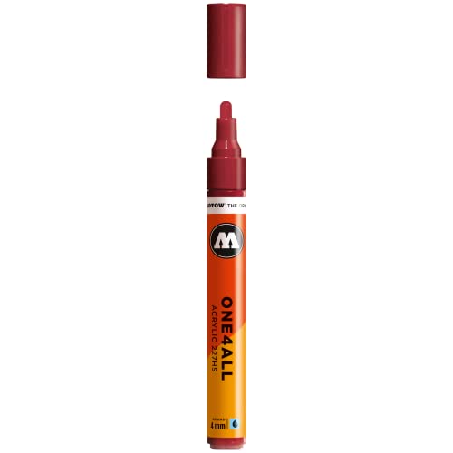 Molotow 227-HS Marker ONE4ALL, 4mm Spitze, 9,0ml, burgundrot Molotow 227-HS Marker ONE4ALL, 4mm Spitze, 9,0ml, burgundrot von Molotow