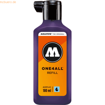 Molotow Nachfülltinte One4All für Permanentmarker 180ml violett dunkel von Molotow