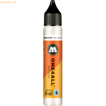 Molotow Nachfülltinte One4All für Permanentmarker 30ml naturweiß von Molotow