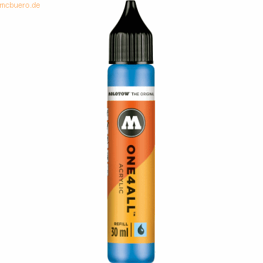 Molotow Nachfülltinte One4All für Permanentmarker 30ml schockblau von Molotow