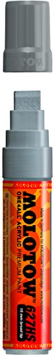 Molotow ONE4ALL Acrylfarben-Marker, 15 mm, Cool Grey Pastel, je 1 Stück (627.218) von Molotow