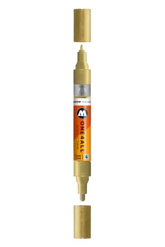 Molotow One4All Acrylic Twin Marker 228 – Metallic Gold von Molotow