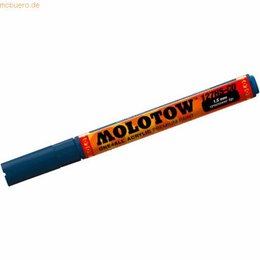 Molotow Permanentmarker One4All 127 HS-CO nachfüllbar 1,5mm petrol von Molotow