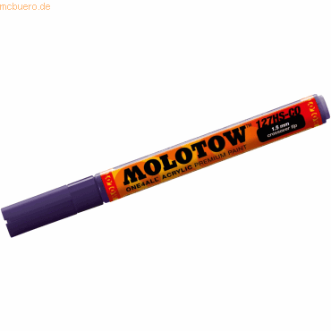 Molotow Permanentmarker One4All 127 HS-CO nachfüllbar 1,5mm violett du Molotow Permanentmarker One4All 127 HS-CO nachfüllbar 1,5mm violett du von Molotow