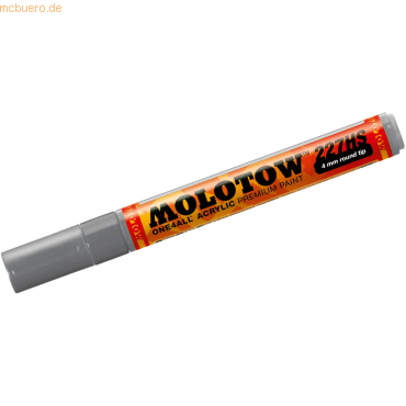 Molotow Permanentmarker One4All 227 HS nachfüllbar 4mm graublau dunkel von Molotow