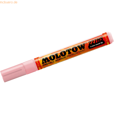 Molotow Permanentmarker One4All 227 HS nachfüllbar 4mm haut pastell Molotow Permanentmarker One4All 227 HS nachfüllbar 4mm haut pastell von Molotow