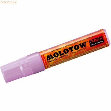 Molotow Permanentmarker One4All 627 HS nachfüllbar 15mm flieder pastel von Molotow