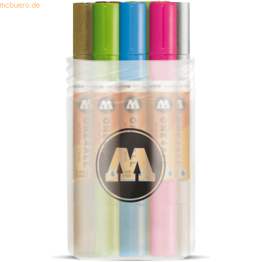 Molotow Permanentmarker One4All Acrylic Twin Basic-Set 2 1,5 und 4mm V von Molotow