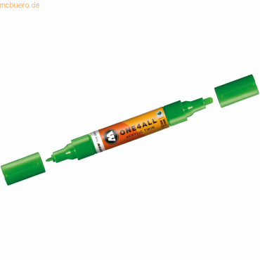 Molotow Permanentmarker One4All Acrylic Twin nachfüllbar 1,5 und 4mm k Molotow Permanentmarker One4All Acrylic Twin nachfüllbar 1,5 und 4mm k von Molotow