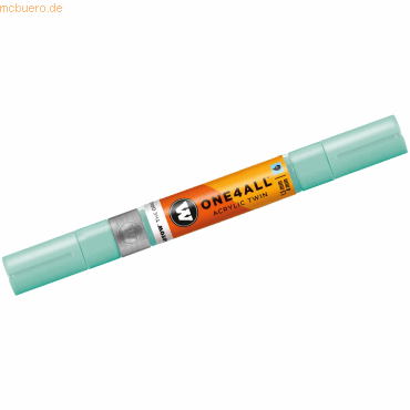 Molotow Permanentmarker One4All Acrylic Twin nachfüllbar 1,5 und 4mm l von Molotow