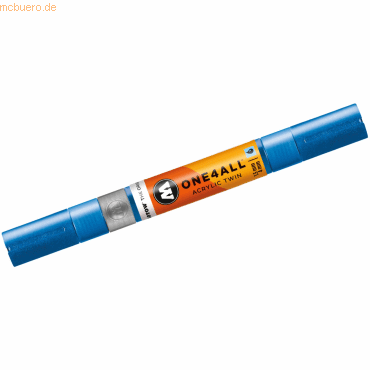 Molotow Permanentmarker One4All Acrylic Twin nachfüllbar 1,5 und 4mm m Molotow Permanentmarker One4All Acrylic Twin nachfüllbar 1,5 und 4mm m von Molotow