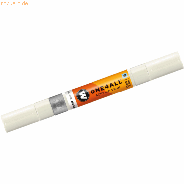 Molotow Permanentmarker One4All Acrylic Twin nachfüllbar 1,5 und 4mm n Molotow Permanentmarker One4All Acrylic Twin nachfüllbar 1,5 und 4mm n von Molotow