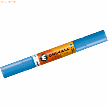 Molotow Permanentmarker One4All Acrylic Twin nachfüllbar 1,5 und 4mm s Molotow Permanentmarker One4All Acrylic Twin nachfüllbar 1,5 und 4mm s von Molotow