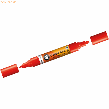 Molotow Permanentmarker One4All Acrylic Twin nachfüllbar 1,5 und 4mm v Molotow Permanentmarker One4All Acrylic Twin nachfüllbar 1,5 und 4mm v von Molotow