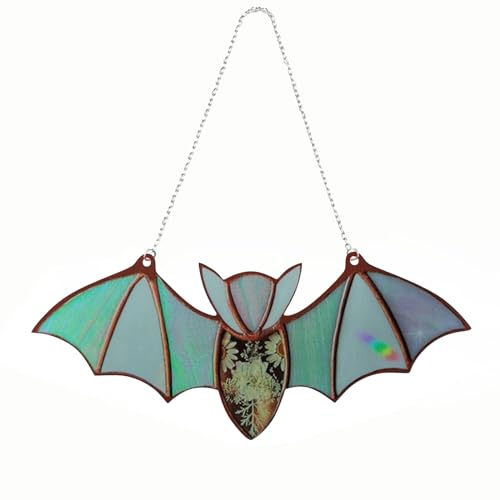 1 Stücke Halloween Fledermaus Anhänger, Fledermäuse Acryl Anhänger, Fliegende Halloween Fledermäuse, für Fenster, Garten, Weihnachtsbaum, Zuhause 1 Stücke Halloween Fledermaus Anhänger, Fledermäuse Acryl Anhänger, Fliegende Halloween Fledermäuse, für Fenster, Garten, Weihnachtsbaum, Zuhause von Molyorch