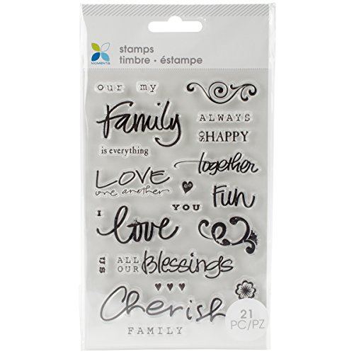 Momenta Clear Stamps, Mehrfarbig, 12,7 x 20,3 x 0,83 cm von Momenta