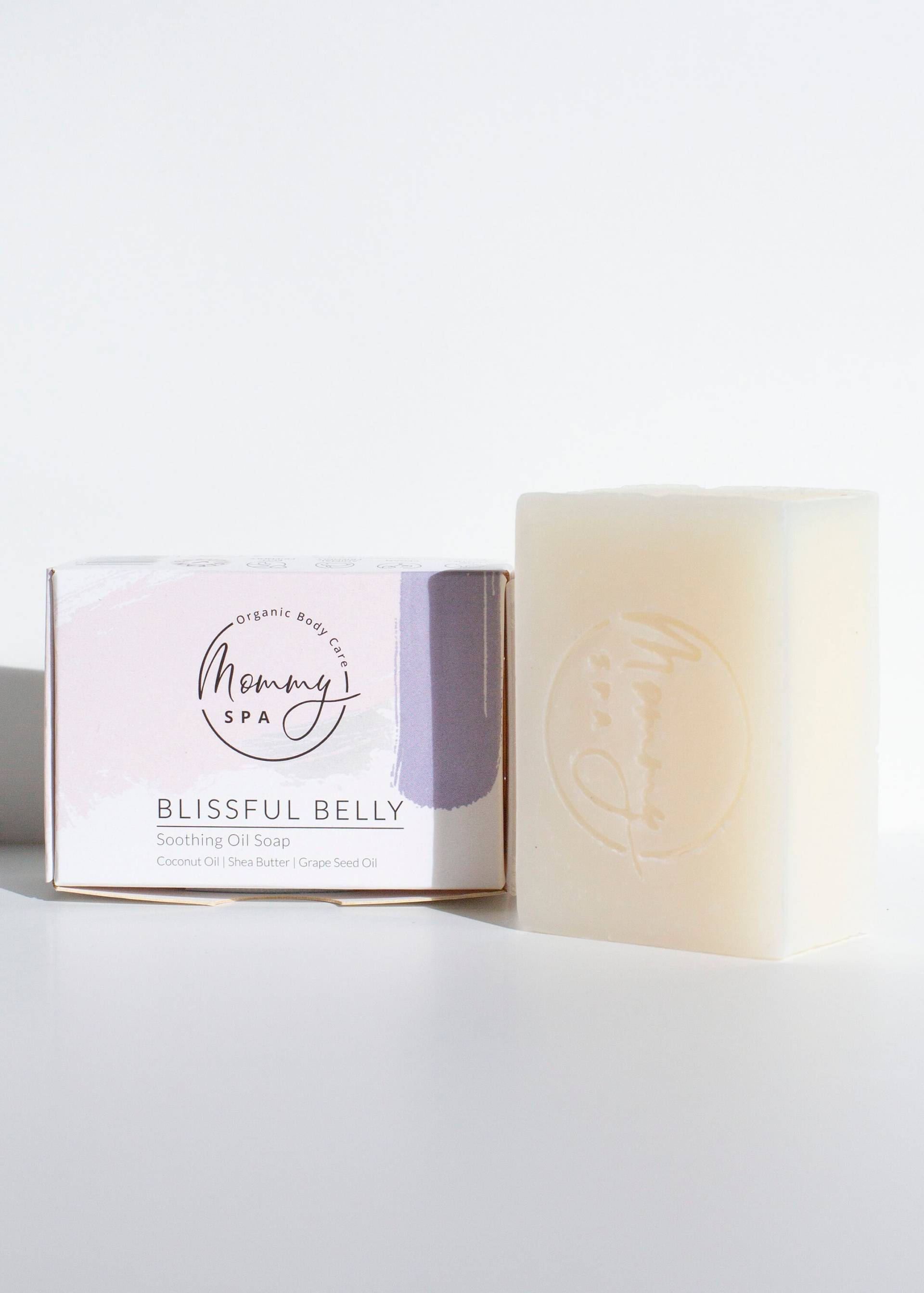 Blissful Belly - Beruhigende Pflegeölseife Blissful Belly - Beruhigende Pflegeölseife von MommySPA