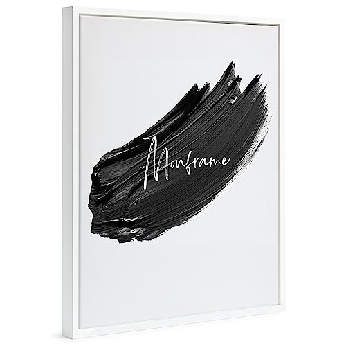 Monframe Schattenfugenrahmen - 30x60 cm - Weiß - für Leinwandbilder auf Keilrahmen - Leerrahmen ohne Glas und Rückwand Monframe Schattenfugenrahmen - 30x60 cm - Weiß - für Leinwandbilder auf Keilrahmen - Leerrahmen ohne Glas und Rückwand von Monframe