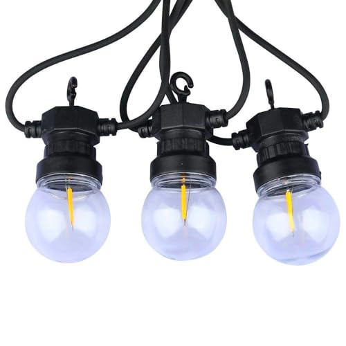 Dekorative Lichterkette, 5 m, 10 Glühbirnen, 0,4 W, 3000 K, entworfen für: Innen- und Außendekoration. von Monkey Ladder