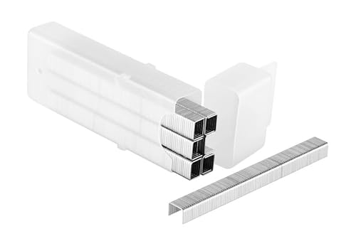 Heftklammern, Typ G, 8 mm, 1000 Stück, ideal für die Befestigung und DIY-Projekte, kompatibel mit Standard-Heftgeräten von Monkey Ladder