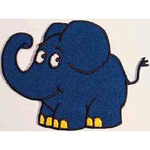 Applikationen - Kids and Hits - aufbügelbar Sendung mit der Maus © Elefant ca. 6,0x8,0 cm farbig von Mono Quick