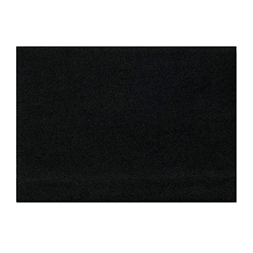 Bügelflicken Kochfest schwarz - Aufnäher, Bügelbild, Aufbügler, Applikationen, Patches, Flicken, zum aufbügeln, Größe: 8,5 x 25,0 cm von Mono-Quick