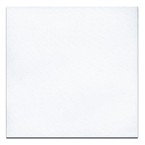 Bügelflicken Köper weiß - Aufnäher, Bügelbild, Aufbügler, Applikationen, Patches, Flicken, zum aufbügeln, Größe: 10,0 x 20,0 cm von Mono-Quick